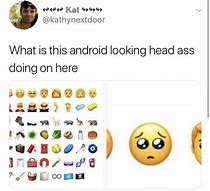 Image result for Android Emoji Meme AW