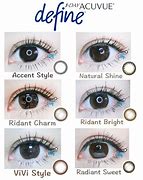 Image result for Acuvue Colored Contact Lenses