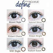 Image result for Acuvue Define Contact Lenses