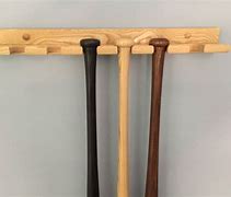Image result for How to Hang a Baseball Bat Vertically