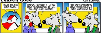 Image result for Church Mice Comic Strip