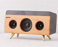 Image result for Garm Fabric and Bamboo Speaker