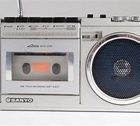 Image result for Sanyo CD Radio Cassette Player