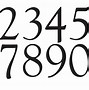 Image result for Fonts for Outlined Numbers