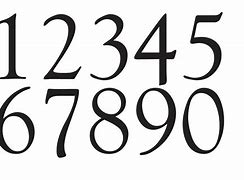 Image result for Large Printable Number Fonts Free
