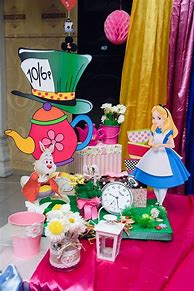 Image result for Alice in Wonderland Party Decor