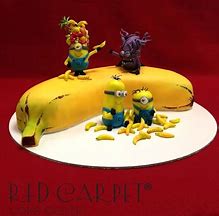 Image result for Purple Face Minion Cake