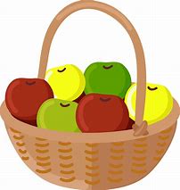 Image result for Apple Basket ClipArt No Background