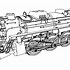 Image result for Train Clip Art Black and White