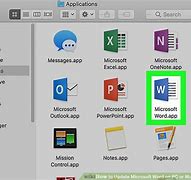 Image result for Update Word App On Mac