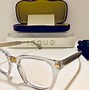 Image result for Gucci Clear Glasses