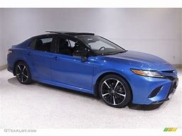 Image result for 2019 Blue Toyota Two Tone Camry