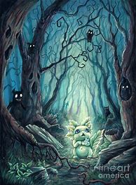 Image result for Spooky Art