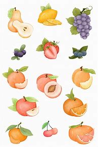 Image result for Summer Fruit Clip Art