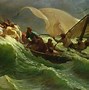 Image result for Jesus Asleep Boat