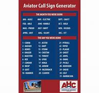 Image result for Cool Call Signs