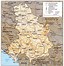 Image result for Map Showing Serbia