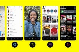 Image result for Snapchat Phone Layout