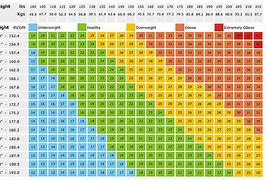 Image result for Healthy Height and Weight Chart