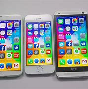 Image result for Samsung vs iPhone 6 Size