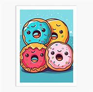 Image result for Cute Food Kawaii Donuts