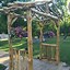 Image result for Rustic Arbor Designs