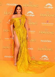Image result for Beyonce Red Carpet Lion King Dress