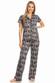 Image result for Black Summer Pajamas