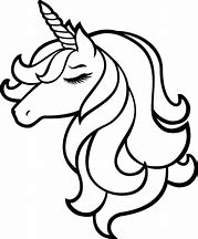 Image result for Black Unicorn Drawing