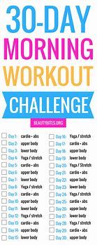 Image result for Easy 30-Day Workout Challenge