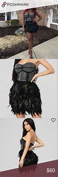 Image result for Fashion Nova Feather Dress