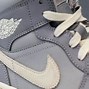 Image result for Air Jordan 1 Mid Sneakers Pure Grey
