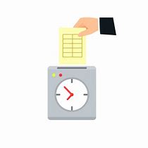 Image result for Employee Time Card Clip Art