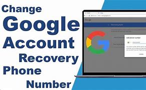 Image result for Change Google Recovery Number