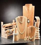 Image result for Wooden Jewelry Displays
