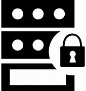 Image result for Computer Server Lock Icon