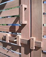 Image result for Wooden Double Gate Latch