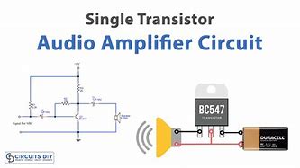 Image result for Single Transistor Amplifier
