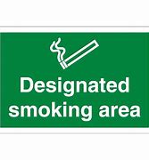Image result for Smoking Zone Sign