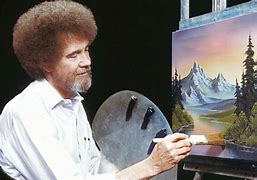 Image result for Bob Ross with Fans