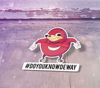 Image result for Knuckles Do You Know the Way Behind Body