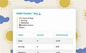 Image result for Sleep Habit Tracker Printable