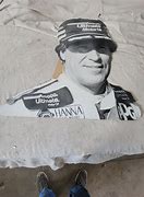 Image result for Cardboard Cutout Michael Andretti