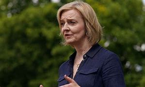 Image result for Liz Truss Red Top