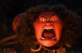 Image result for Moana Movie Maui Angry