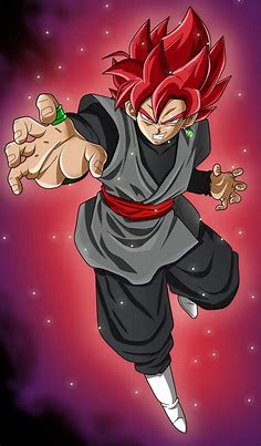 Goku Black Super Saiyan Red by DazelArt17 on DeviantArt