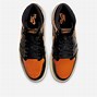 Image result for Black and Orange Shoes Jordan