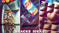 Image result for Snapchat Streak Food