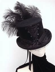 Image result for Gothic Victorian Hat