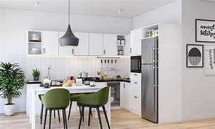 Image result for Small Loft Kitchen